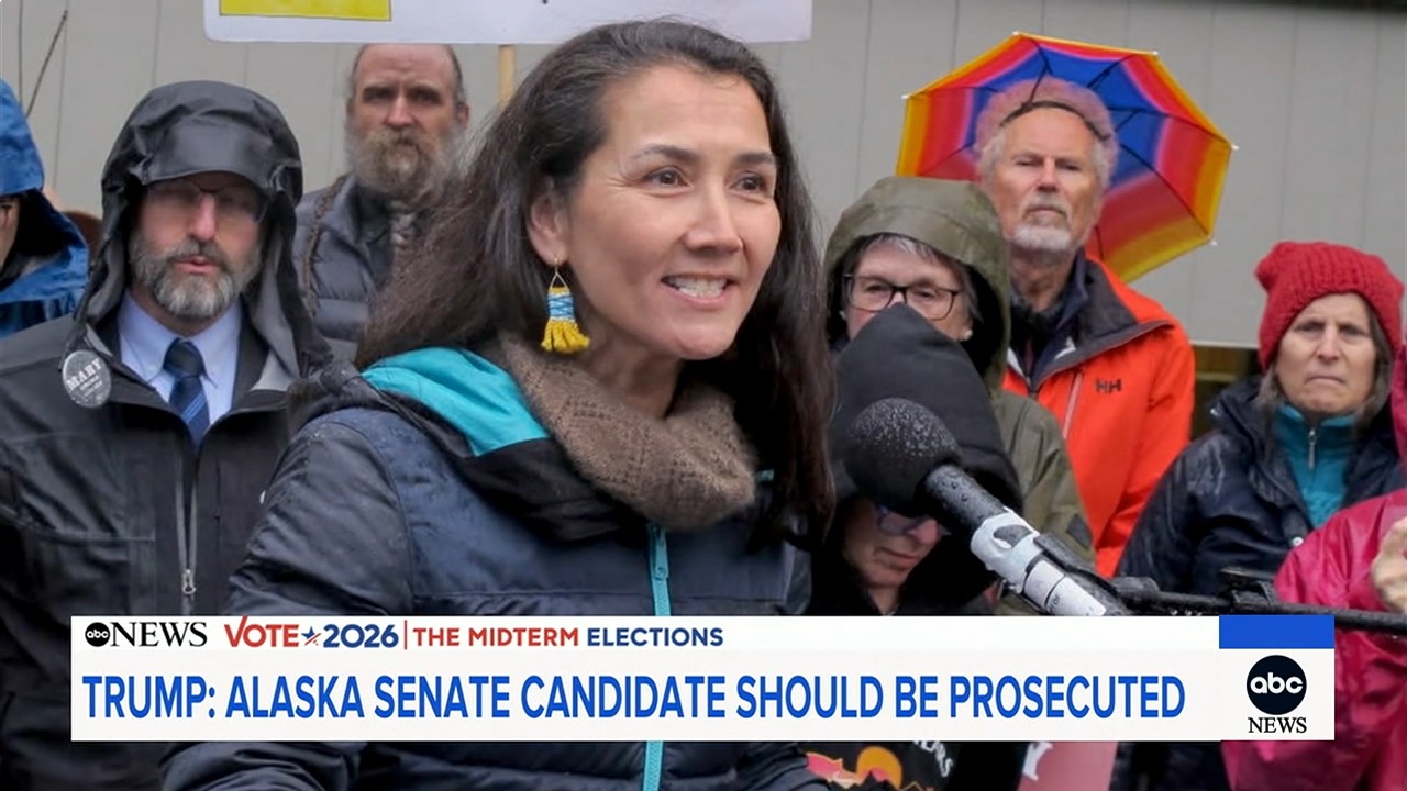 Peltola denies knowledge of 'any other candidate' on Alaska Senate ballot besides herself and incumbent Dan Sullivan
— ABC 7 Bay Area