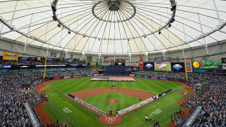 Rays hosting watch party at Tropicana Field for ALDS Game 3 — WTSP 10 Tampa Bay, Palo Alto Sports news